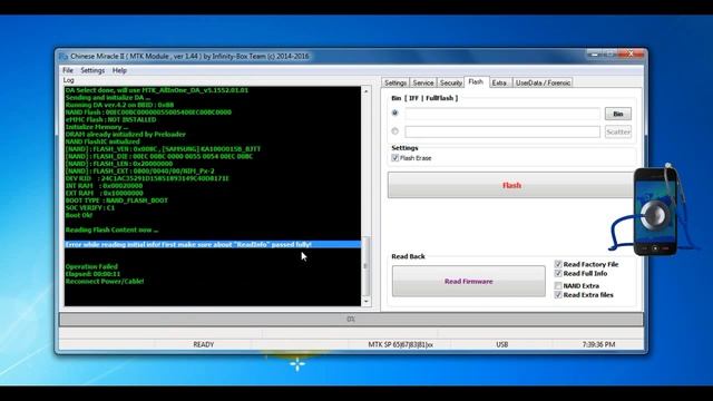 Galaxy J1 SM J100H MT6572 NAND 4 4 4 Read Write firmware Successfully смотреть онлайн