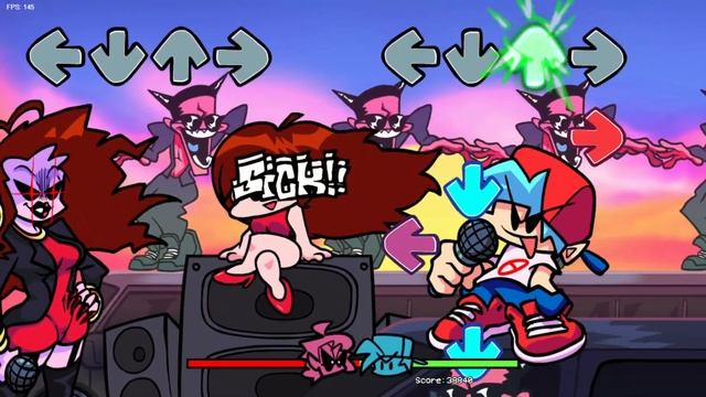 Friday Night Funkin' - Full Game - Hard Mode - No Deaths (No Commentary) смотреть онлайн