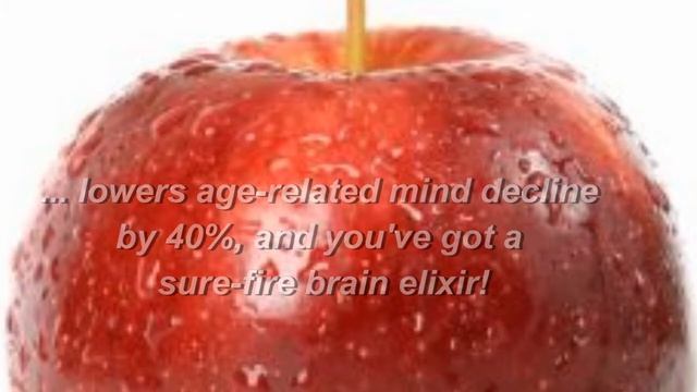 Drinking Apple Juice Blocks Brain Drain! смотреть онлайн