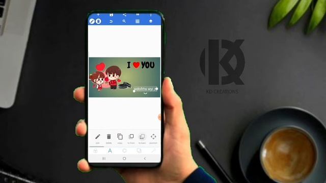 How To Make Beautiful Mockup Art On Mobile Phone | Sinhala