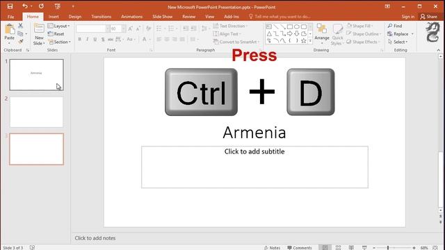 Shortcut Key to Duplicate the Current Slide in PowerPoint смотреть онлайн