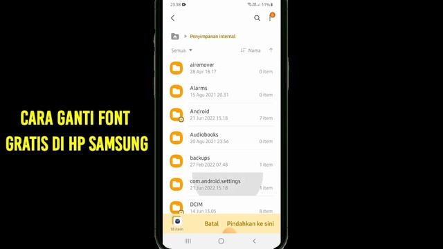 tutorial cara ganti font samsung gratis dan banyak pilihan смотреть онлайн