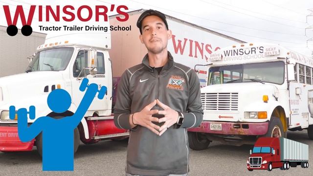 How to stay focused on the road while truck driving - Winsor Driving School смотреть онлайн
