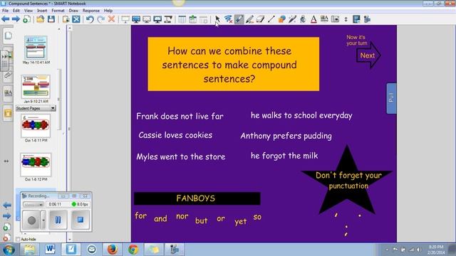 Writing Compound Sentences смотреть онлайн