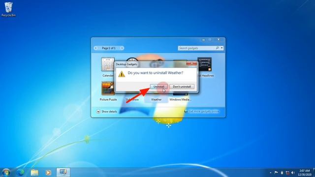 How to Remove Gadgets in Windows 7 смотреть онлайн