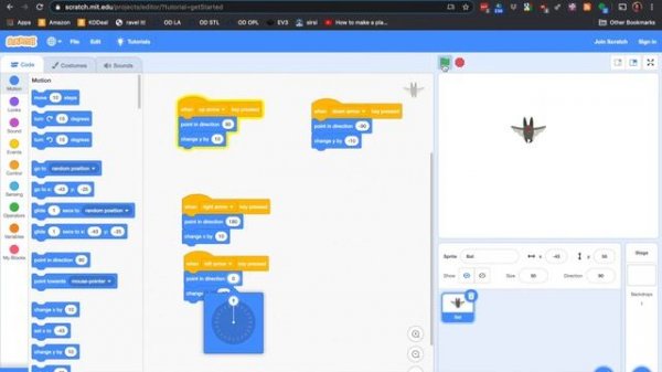 Scratch Adventure Game - Part 1
