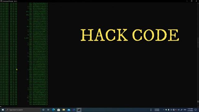 CMD HACK CODE смотреть онлайн