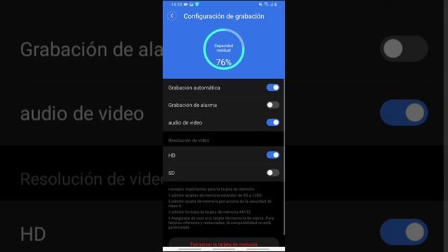 Configuración alarma de detección de movimiento en cámara v380 смотреть онлайн