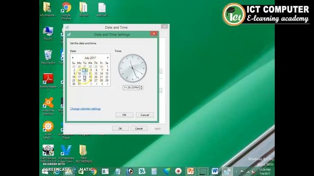 Windows Operating System Part 13|How to add Program shorcut into taskbar|Dateand Time|Displaysettin смотреть онлайн