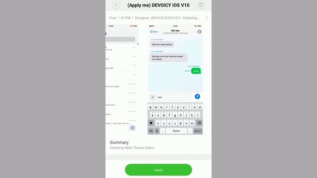 iphone x Theme for MIUI 8 /MIUI 9 / MIUI 10 / MIUI 11 BEST IPHONE THEME NO ROOT/ REAL IOS 13 THEME смотреть онлайн