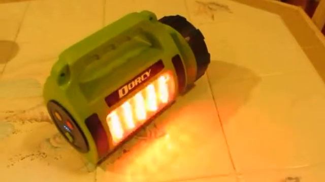 Dorcy 700 Lumen flashlight смотреть онлайн