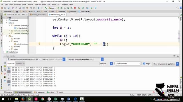 Lập trình Android A-Z – Bài 5: Ôn tập Java - phần 3 смотреть онлайн