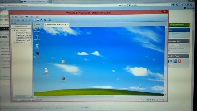 VMware + Windows 8: Windows XP scratchy sound смотреть онлайн