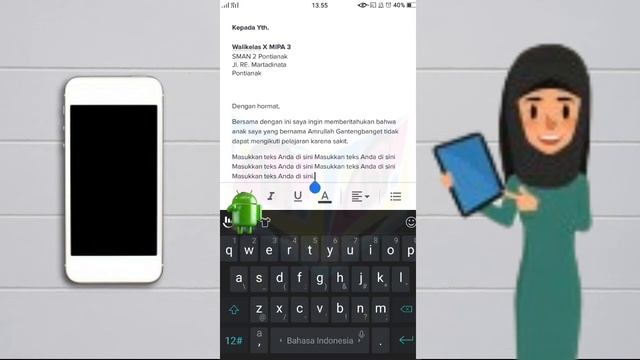 Pengaturan Teks Google Docs di Android #1 смотреть онлайн