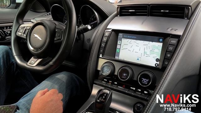 Fits 2014 - 2017 Jaguar F-Type Apple CarPlay + Android Auto (Wired & Wireless) + Front & Rear Camer смотреть онлайн