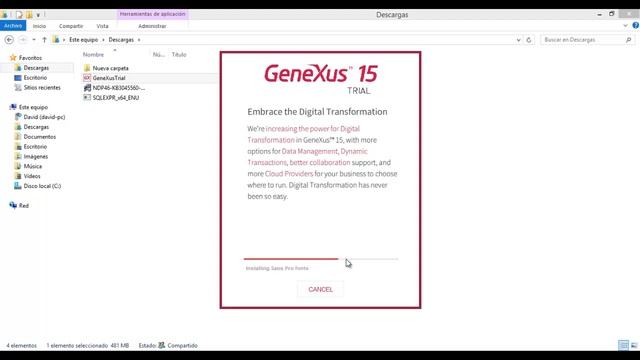 Como instalar GeneXus Trial Parte 2/3 Aplicacion WEB смотреть онлайн