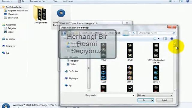 Win7 Start Button Changer Kurulum ve Tanıtım смотреть онлайн