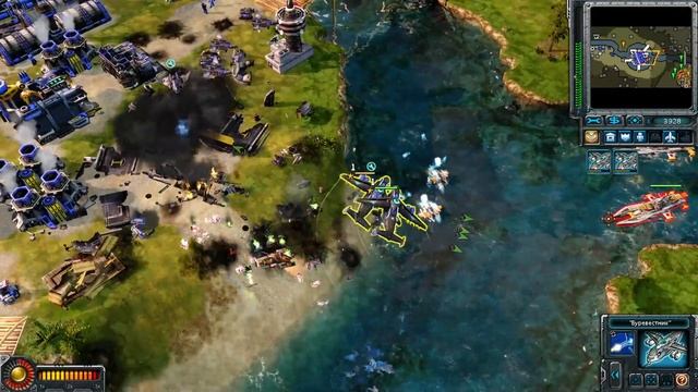 Command & Conquer: Red Alert 3 - Uprising #6 (Кампания за Альянс 2 глава) смотреть онлайн