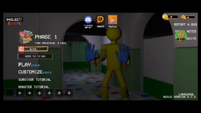 Project Playtime Mobile ( Fan Game ) 0.2.6 Nova Atualização смотреть онлайн