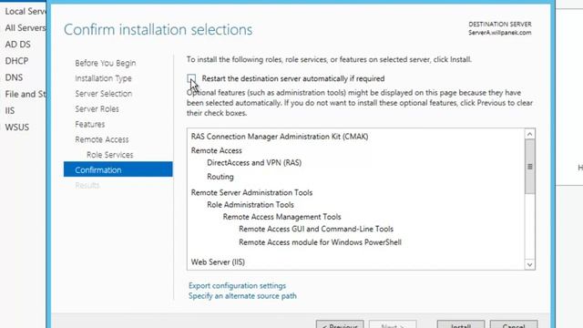 Installing the Remote Access Role смотреть онлайн