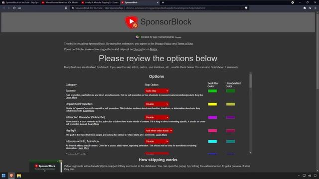 SponsorBlock - Skip Sponsored Ads On YouTube смотреть онлайн