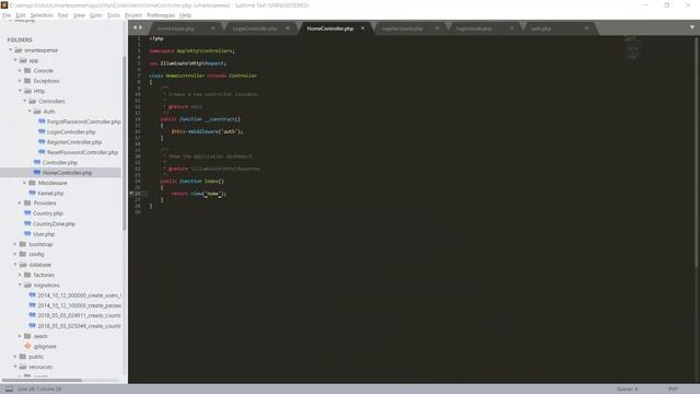 29 - Setting validation errors and creating layout for dashboard смотреть онлайн