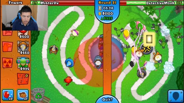 I DIDN'T LOOK! - Bloons TD Battles - NEW BLOONS TD BATTLES UPDATE! смотреть онлайн