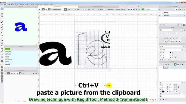 Rapid Tool Techniques / Техники использования / Fontlab 7 [Урок Tutorial] смотреть онлайн