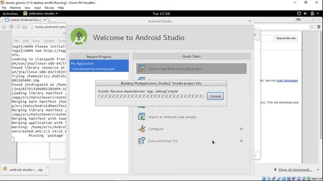Install Android Studio 2.0 Preview on Ubuntu, parallel with existing installed Android Studio смотреть онлайн