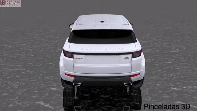 Range Rover Evoque, 2016, 3d in SketchUp (updated) смотреть онлайн
