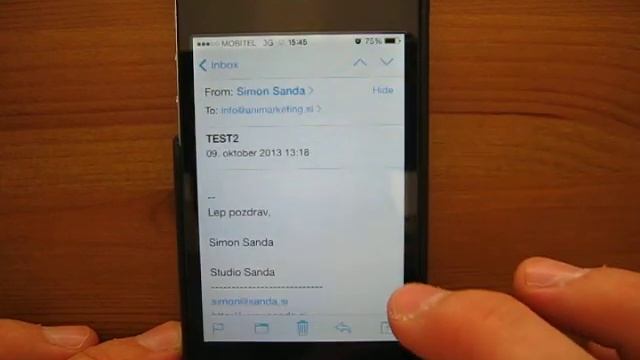 Mobile Interactive Card- Studio Sanda смотреть онлайн