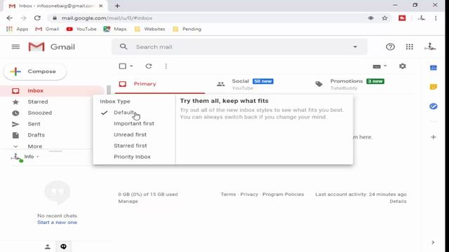 How To Add Or Remove Gmail Update Icon Or Button In Windows PC/Laptop смотреть онлайн