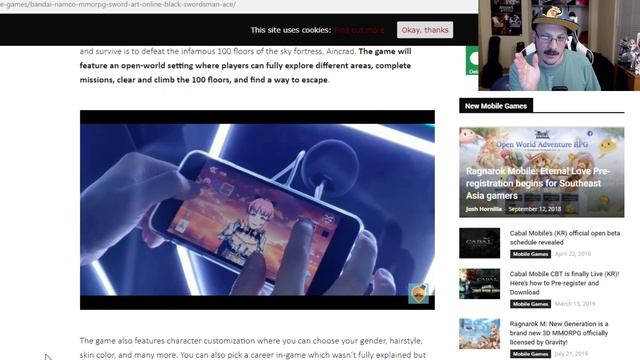 New SAO MMORPG For Mobile! Sword Art Online Black Swordsman Ace! смотреть онлайн