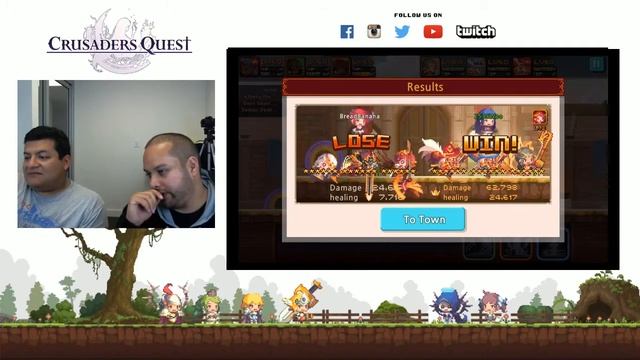 Let's play Crusaders Quest with Banana Bread [ 8/15/2016 ] смотреть онлайн