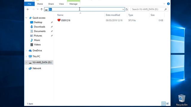 HowTo: repair VU-AMS 0KB files in Windows 10 смотреть онлайн