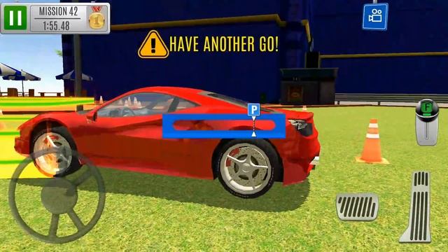 Multi Level 7 Car Parking Simulator #8 Red Supercar - Android Gameplay FHD смотреть онлайн