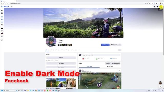 How to Enable Dark Mode on Facebook on Windows 11 смотреть онлайн