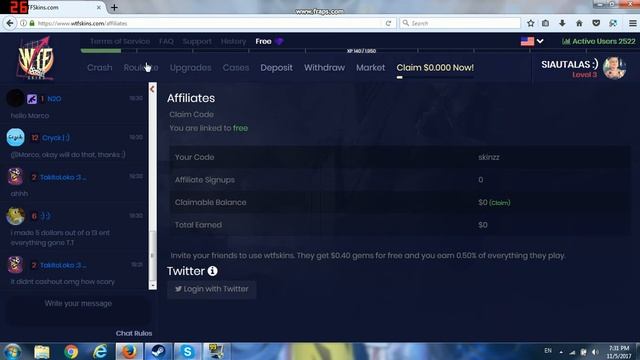Csgo free coins sites (wtfskins.com) , daily coins (NO SCAM) reff:skinzz смотреть онлайн