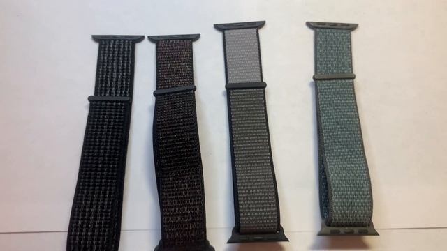Apple Watch Black Sport Loop Bands смотреть онлайн
