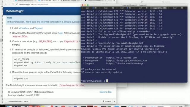 How to install MobileInsight - All-in-one VM for mobile development смотреть онлайн