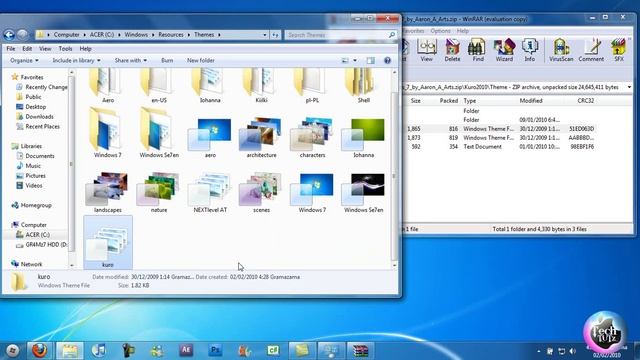 How To Install Windows 7 Theme смотреть онлайн