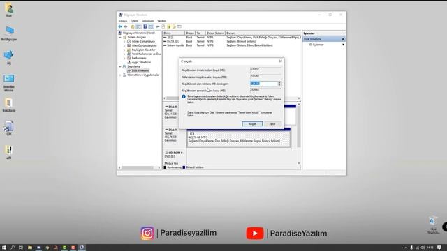 WİNDOWS 10 DİSK BÖLME | YEREL DİSK D OLUŞTURMA [GÜNCEL] смотреть онлайн