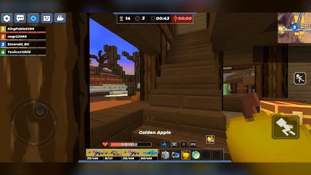 Blockman GO - Gameplay Walkthrough Part 11 - Bullets Fly - LEGENDARY Weapon SET (Android Games) смотреть онлайн