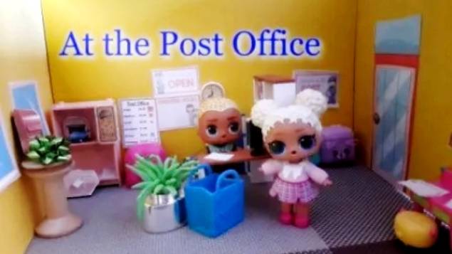 Английский с куколками ЛОЛ. На почте смотреть онлайн