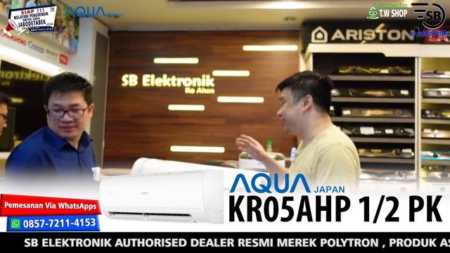 AC AQUA 05 AHP Dingin Cepat AC Terlaris di Indonesia || SB Elektronik Ko Ahen смотреть онлайн