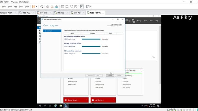 How to Install Remote Desktop Service RDS Windows Server 2016 смотреть онлайн