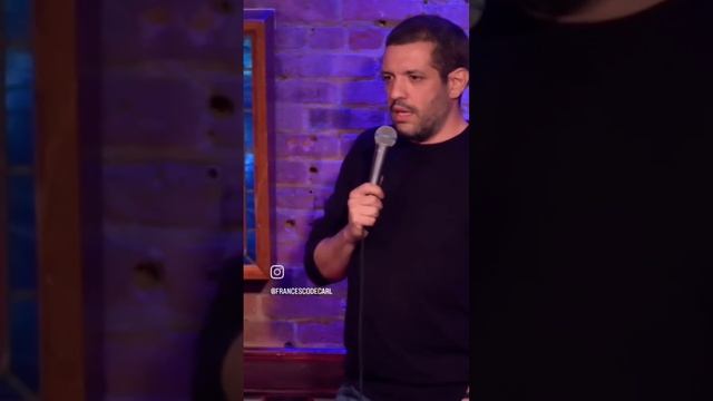 Francesco De Carlo Is An Italian Stand Up Comedian And Radio Presenter, Living In Rome, Italy.