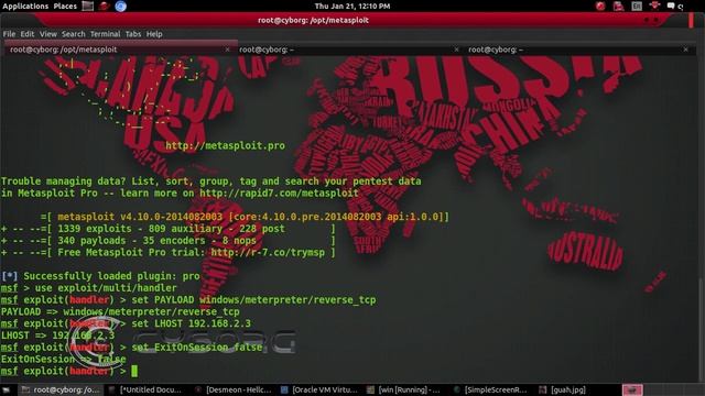 How To Hack Windows 7 with Metasploit on Cyborg Hawk ( Linux ) смотреть онлайн