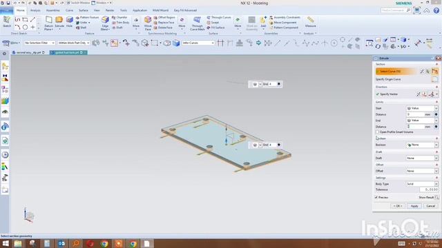 complete core cavity | part design & mold design | nx create core cavity | more about design смотреть онлайн