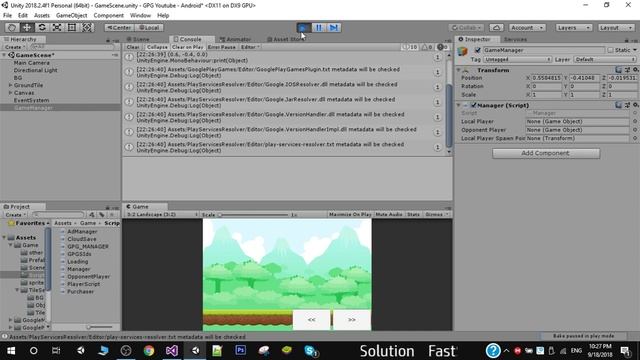 Unity Multiplayer Tutorial using Google Play Services (Instantiate Players) [07] смотреть онлайн